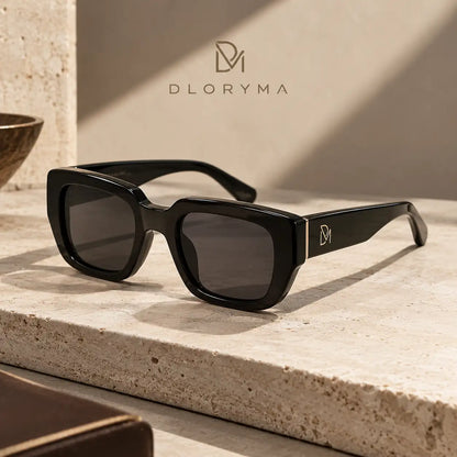 Dloryma®|Sculpted Square Acetate Sunglasses