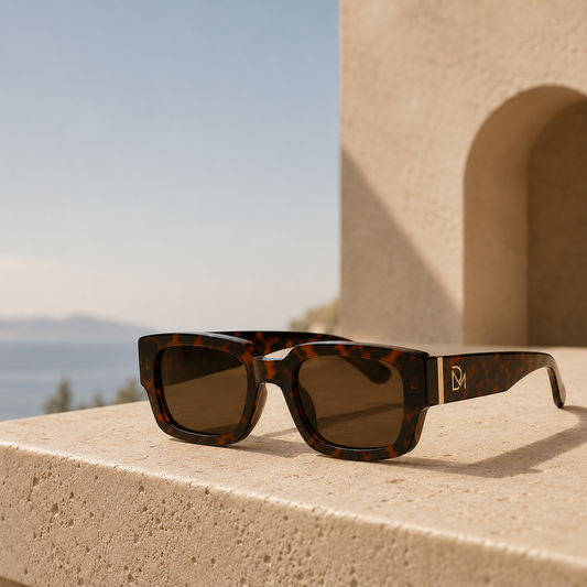 Dloryma®|Tortoiseshell Rectangle Sunglasses