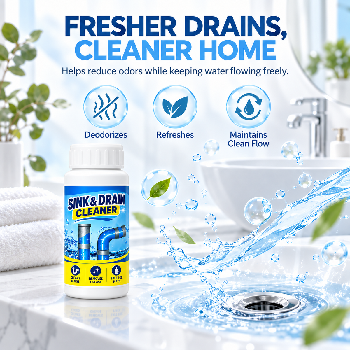 🎁Powerful Drain Cleaner
